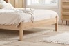 Croxley Oak Rattan Bed