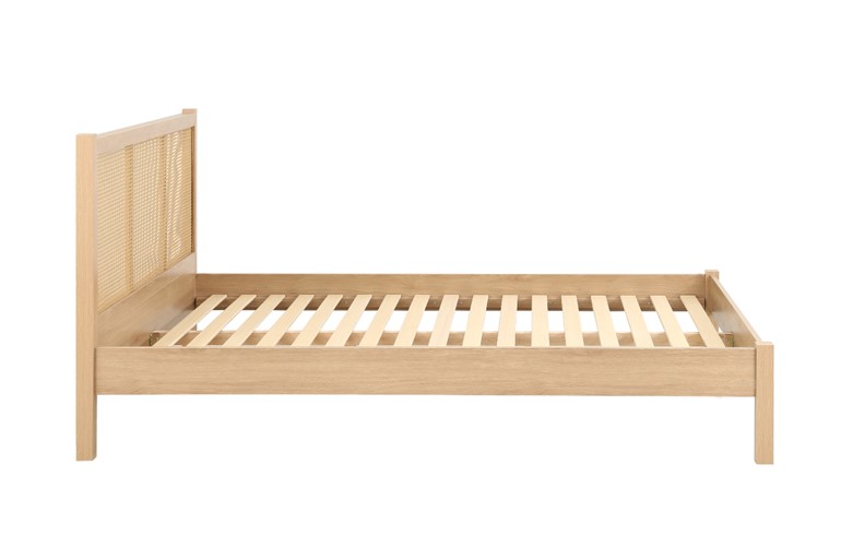 Croxley Oak Rattan Bed