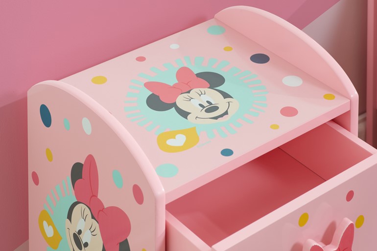 Disney Minnie Mouse Bedside Table