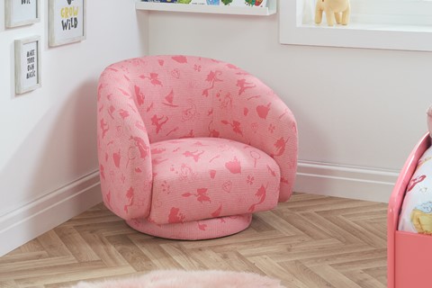 Princess Accent Swivel Chair
