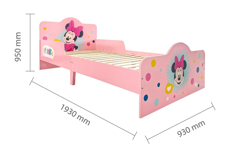 Disney Minnie Mouse Single Bed