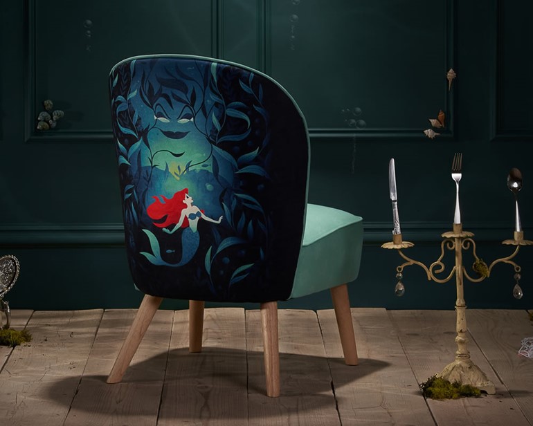 Little Mermaid Accent Chair