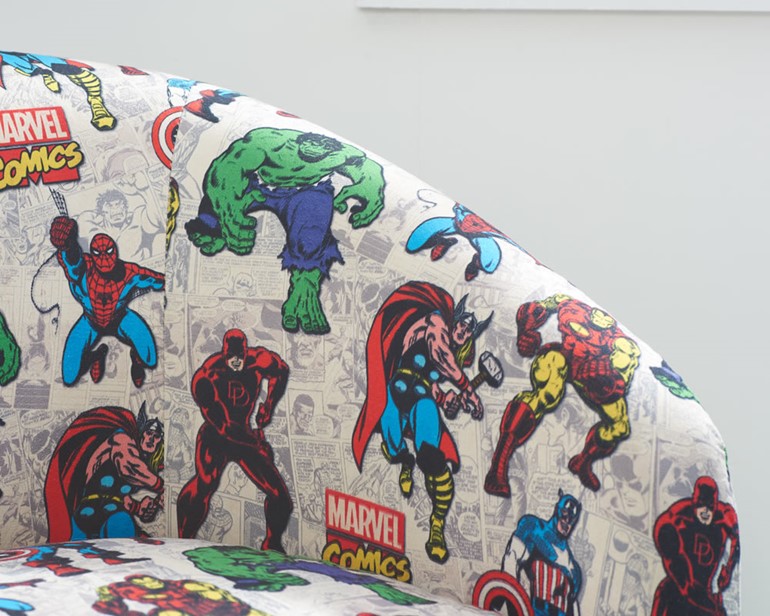 Marvel Accent Swivel Chair