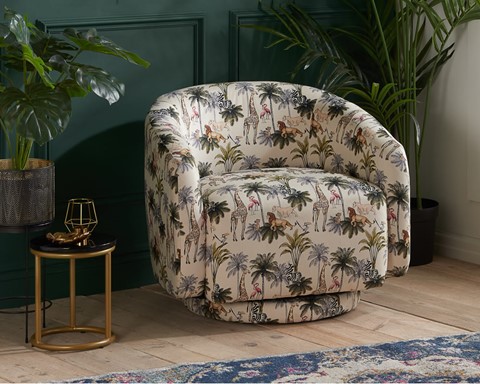 Disney Lion King Accent Swivel Chair