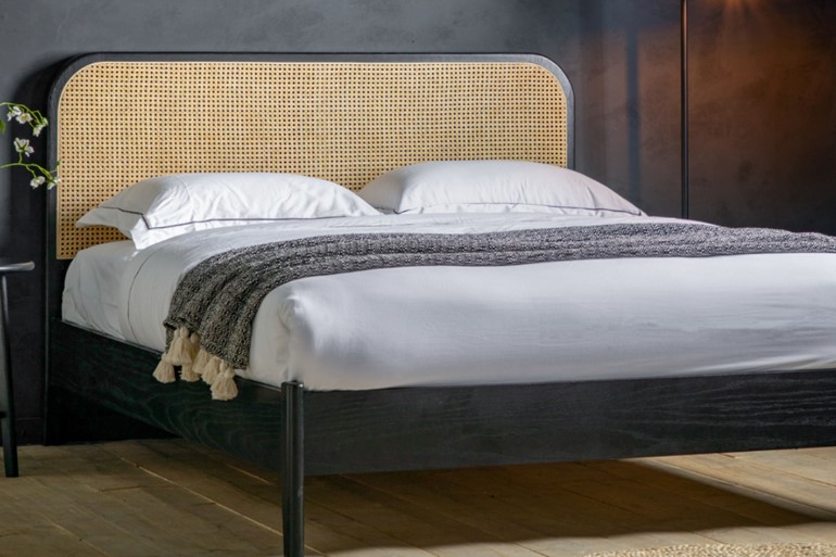 Flora Rattan Bed Frame