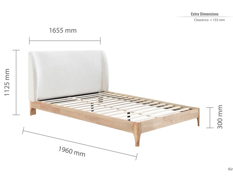 Halfden Wooden Bed Frame