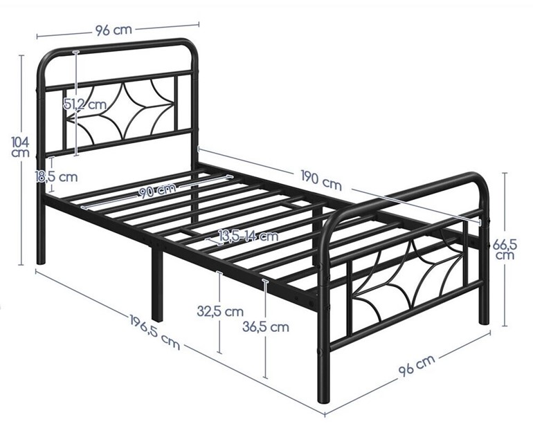 Franklin Metal Bed Frame
