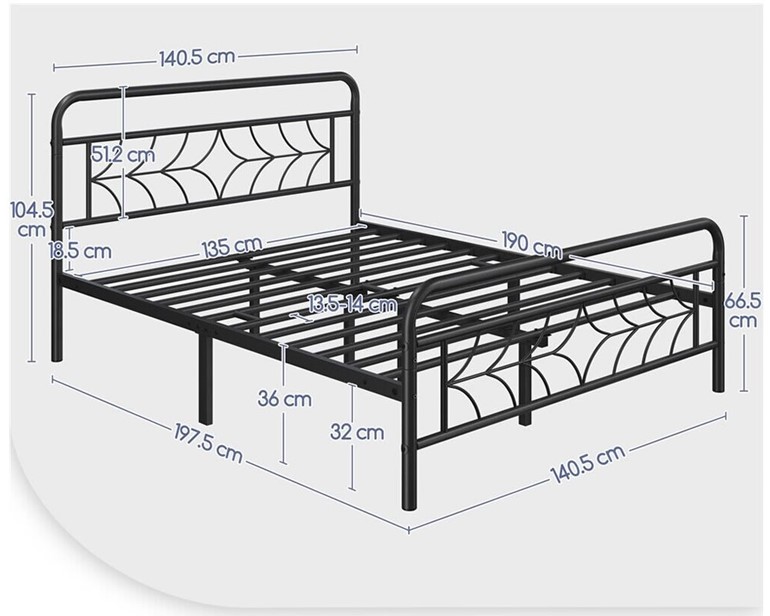 Franklin Metal Bed Frame