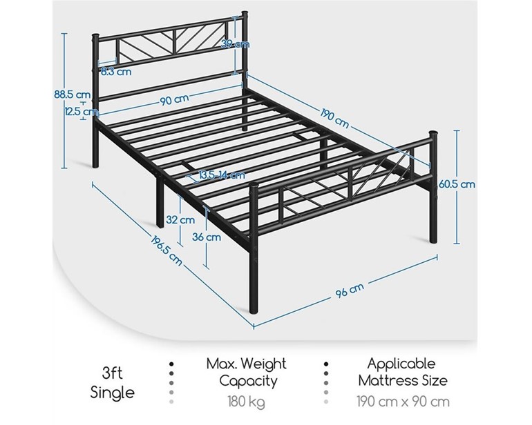 Liberty Metal Bed Frame