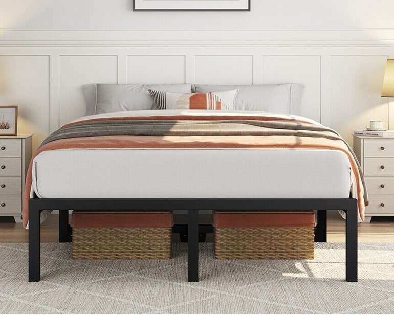 Levy Metal Platform Bed