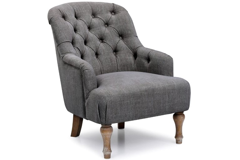 Bianca Linen Accent Armchair