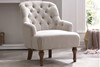 Bianca Linen Accent Armchair