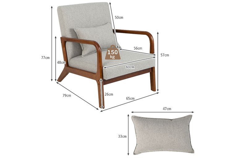 Rufous Accent Lounge Chair