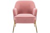 Mia Velvet Accent Chair