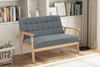 Milo Fabric Two Seater Sofa