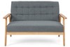 Milo Fabric Two Seater Sofa