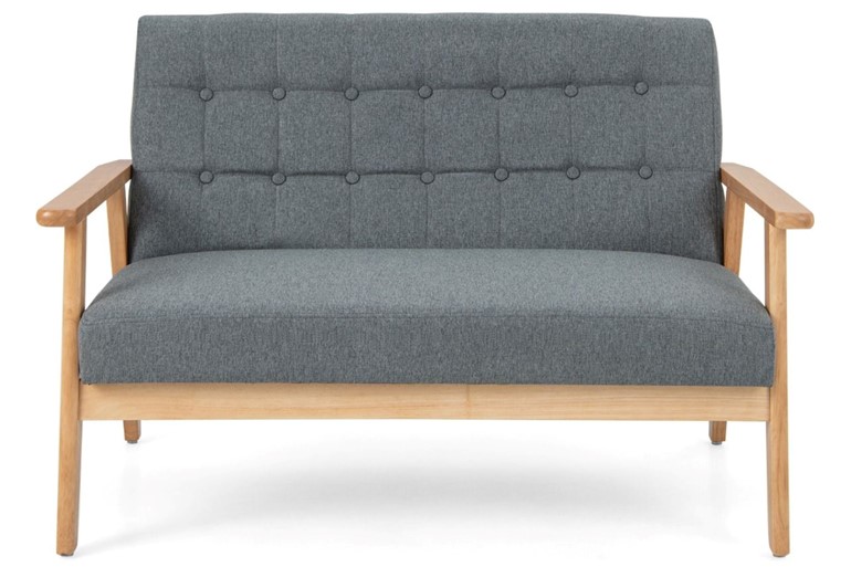 Milo Fabric Two Seater Sofa