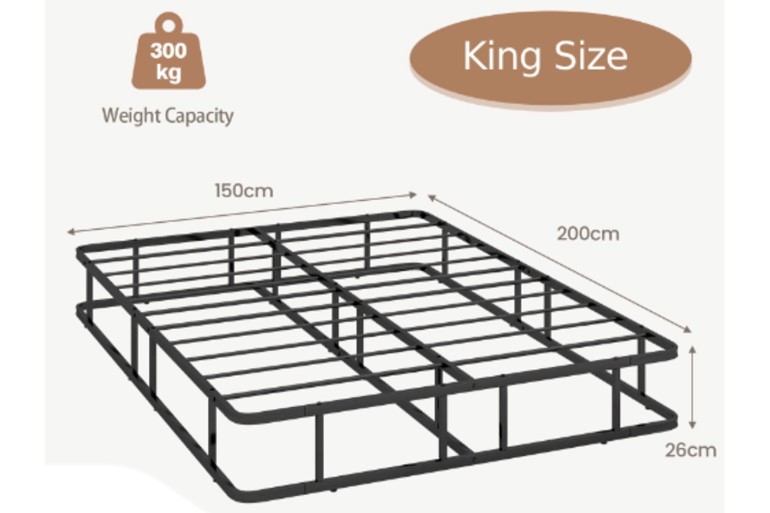 Felix Metal Platform Bed