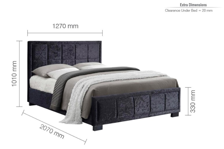 Hannover Fabric Bed