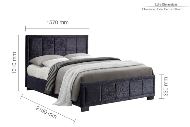 Hannover Fabric Bed
