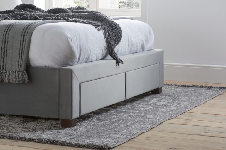 Hope Fabric Storage Bed