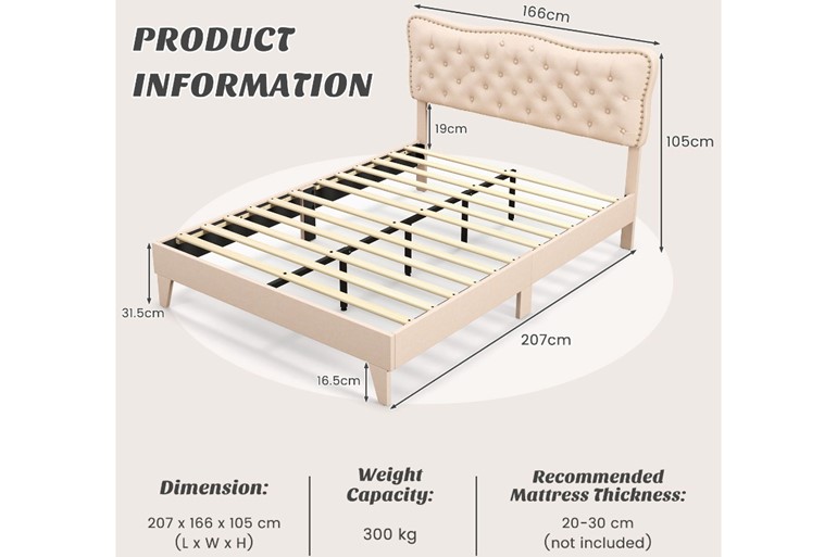 Serapes Fabric Bedframe