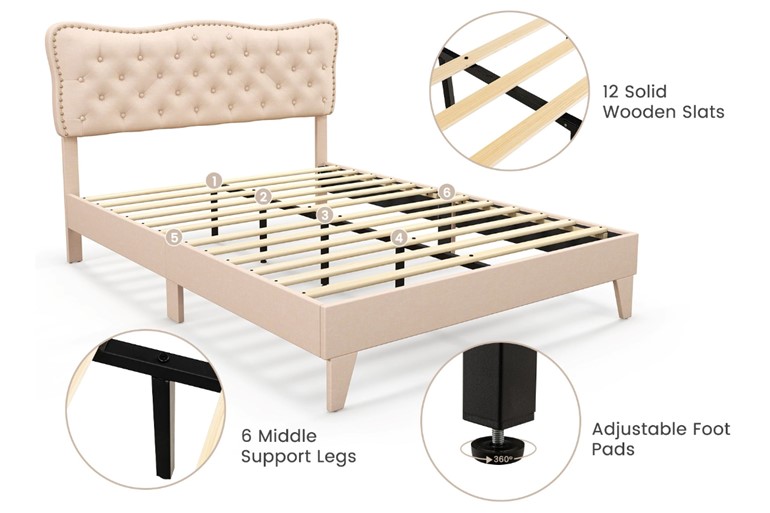 Serapes Fabric Bedframe