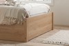 Croxley Oak Rattan Ottoman Bed