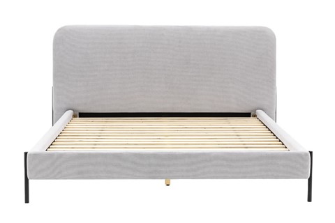 Oslo 4'6'' Double Natural Fabric Bed Frame