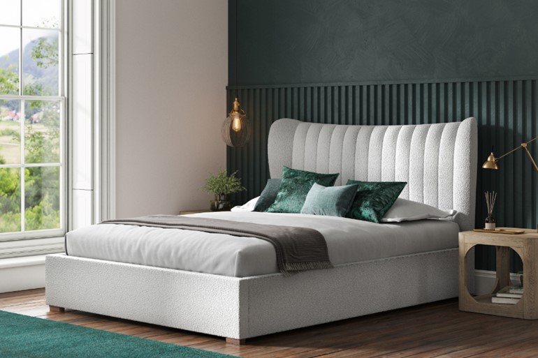 Harcourt Fabric Ottoman Bed Frame