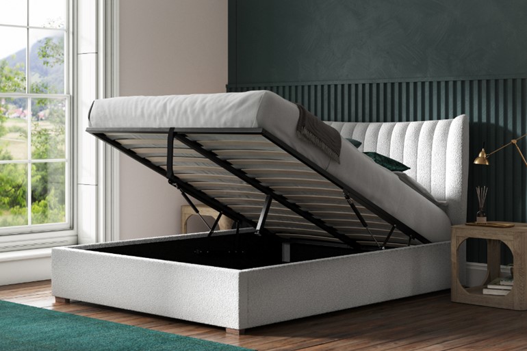 Harcourt Fabric Ottoman Bed Frame