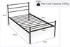 Cuthbert Metal Bedframe