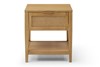 Ezra 1 Drawer Rattan Bedside Table