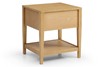 Ezra 1 Drawer Rattan Bedside Table