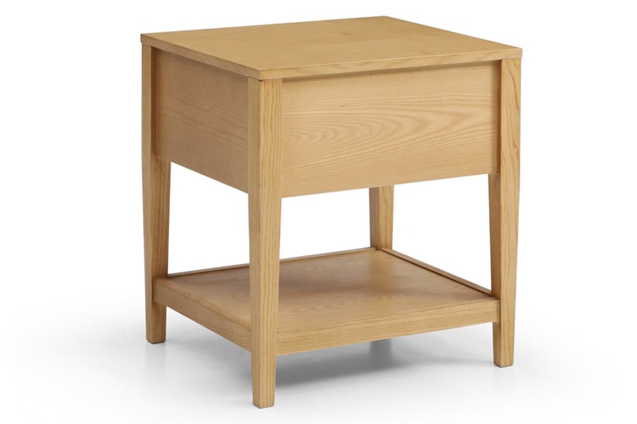 Ezra 1 Drawer Rattan Bedside Table