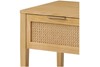 Ezra 1 Drawer Rattan Bedside Table