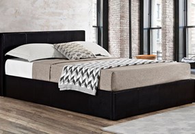 Real Leather Faux Leather Bed Frames
