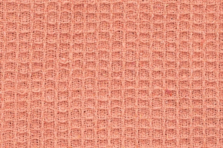 Arkose Blush Waffle Throw