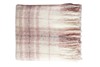 Check Faux Mohair Throw