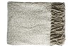 Herringbone Faux Mohair Throw