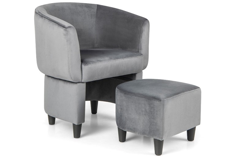 Huxley Velvet Accent Chair