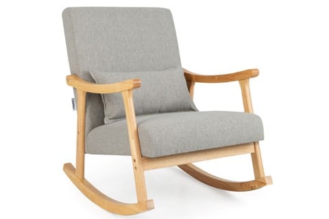 Grey Logan Rocking Chair