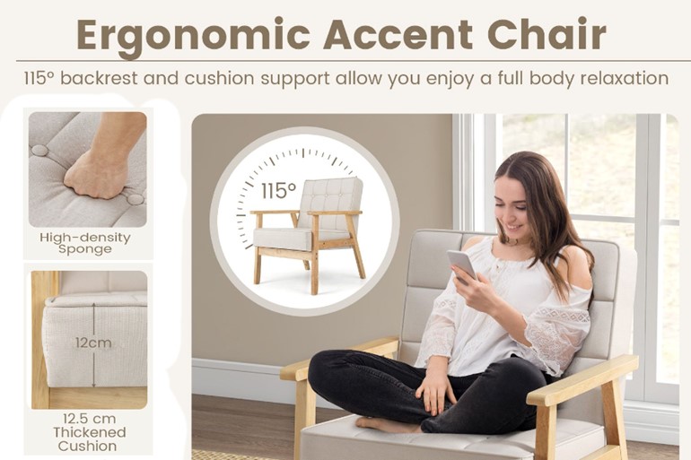 Maya Accent Lounge Chair