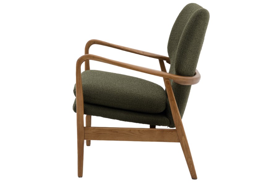 Mid Century Armchair Jensen Armchair Natural Jensen Accent Chair