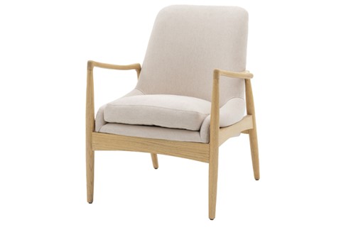 Carrera Natural Linen Armchair