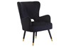 Loretta Velvet High Back Chair