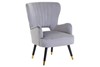 Loretta Velvet High Back Chair