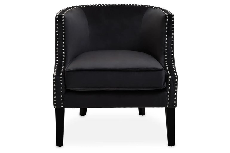 Larissa Velvet Studded Chair