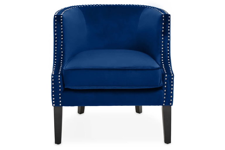 Larissa Velvet Studded Chair