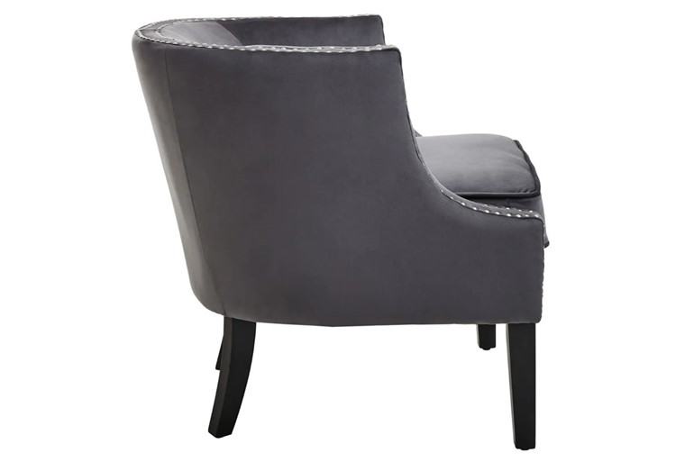 Larissa Velvet Studded Chair